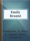 Imagen de portada para Emily Brontë
